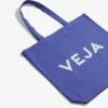 Bolsa de mano Algodón índigo Bolsa de mano Algodón índigo
