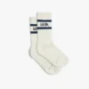Calcetines icónicos de algodón blanco y azul