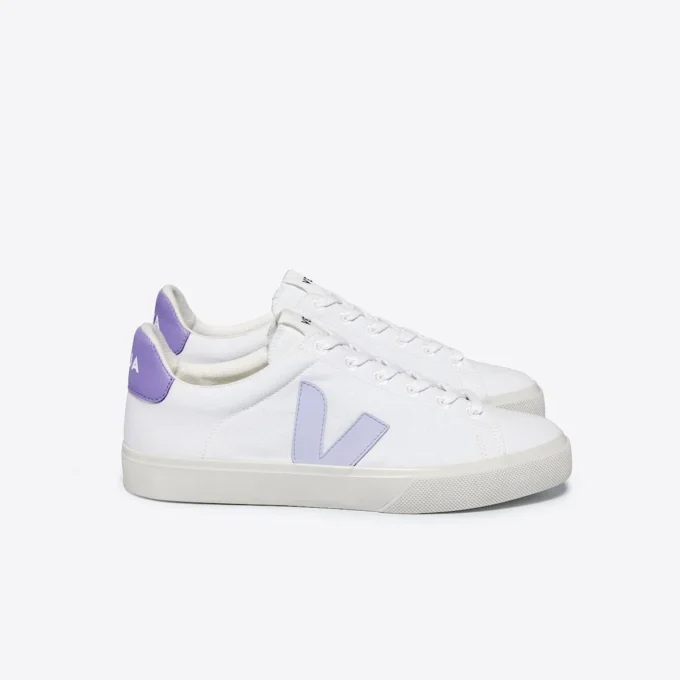 Campo Canvas Blanco Swan Lavande Campo Canvas Blanco Swan Lavande