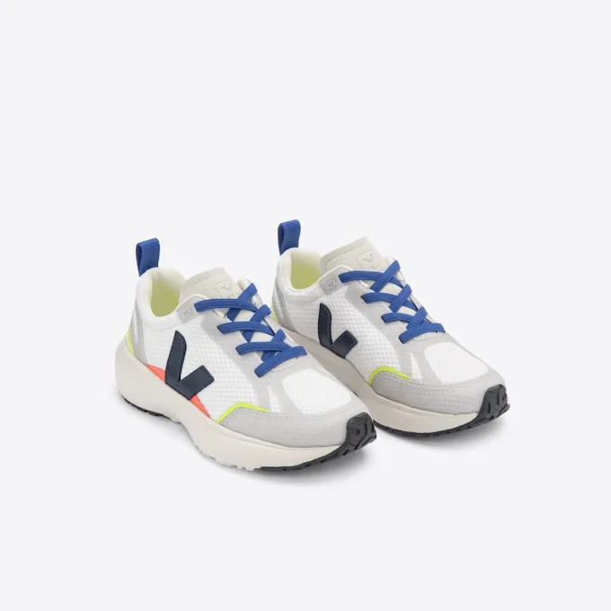 Canary Cordones elásticos Alveomesh Acero Blanco