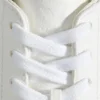 Cordones de algodón orgánico blanco Cordones de algodón orgánico blanco