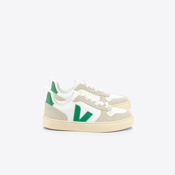 Cuero V-10 Blanco Esmeralda Almendra