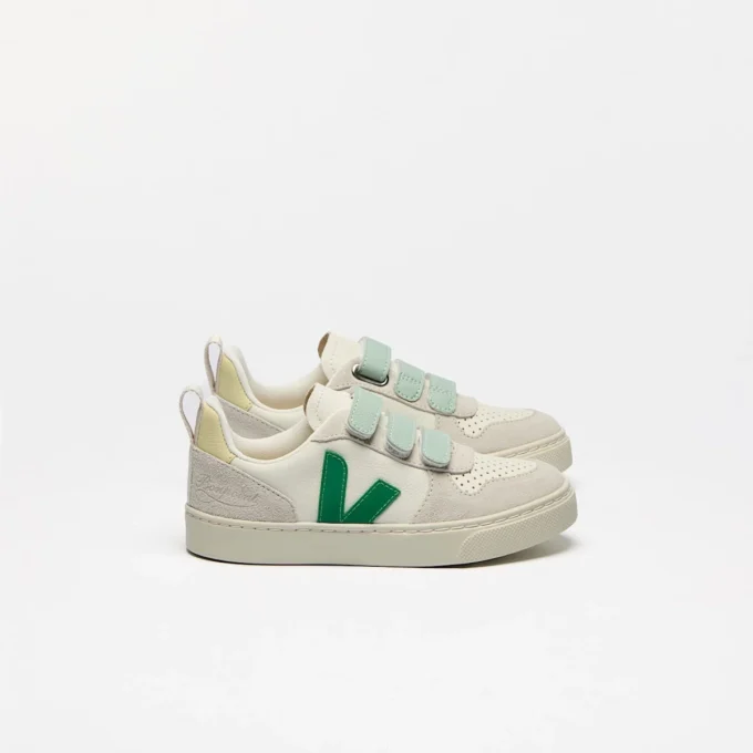 Cuero V-10 Veja X Bonpoint Pure Emeraude