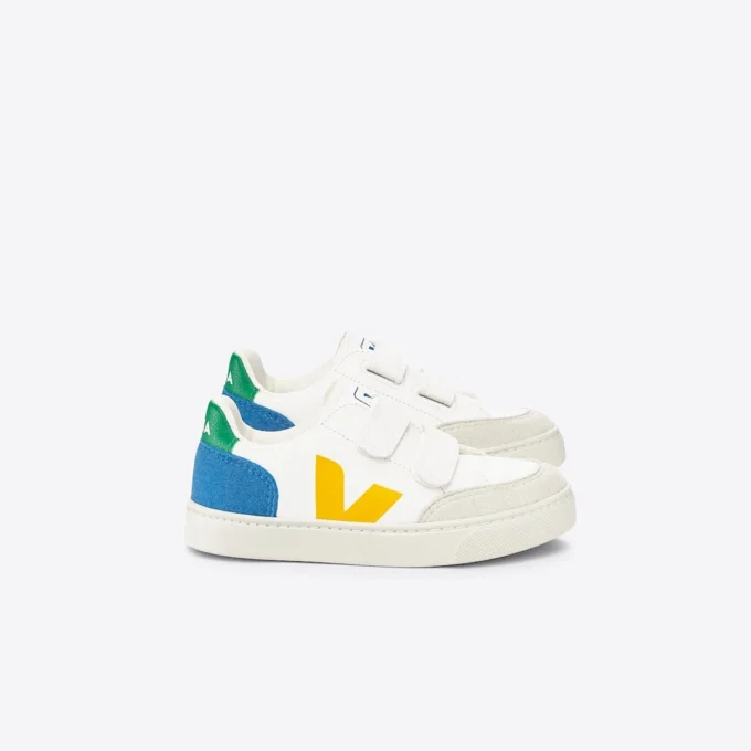 Cuero V-12 blanco multicolor índigo Cuero V-12 blanco multicolor índigo