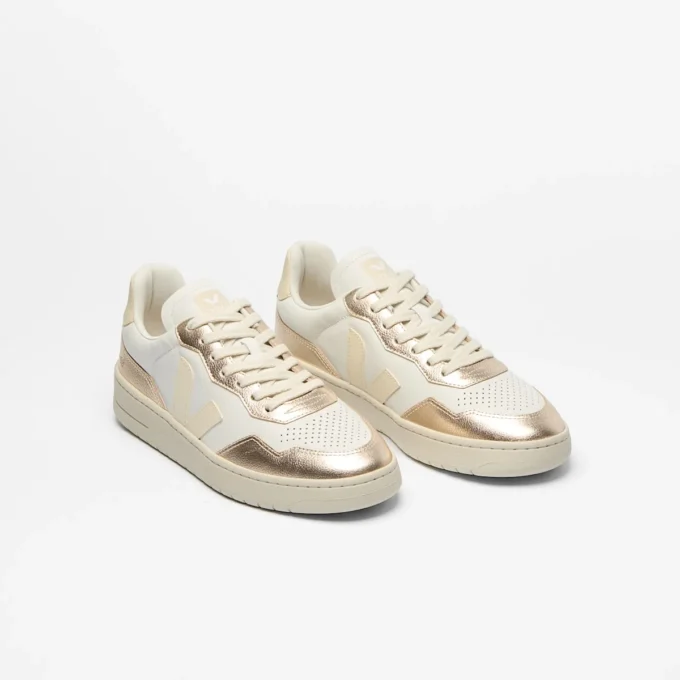Cuero V-90 Blanco Calcaire Platine