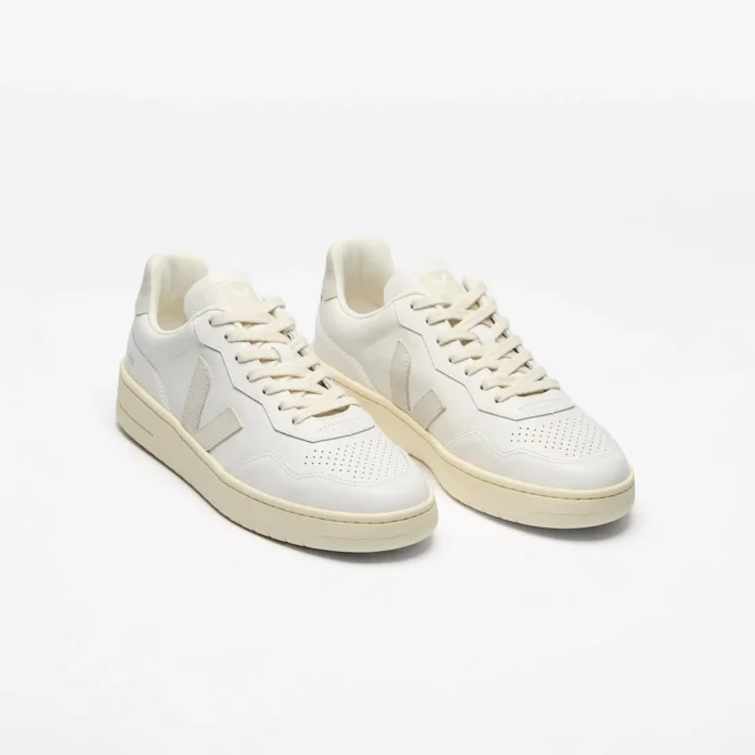 Cuero V-90 Blanco natural