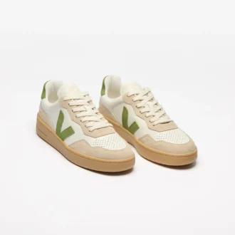 Cuero V-90 kiwi puro almendra natural