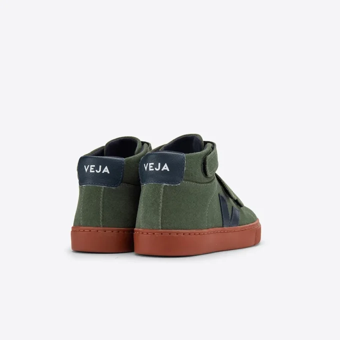 Esplar Mid Suede Mud Nautico Suela color óxido