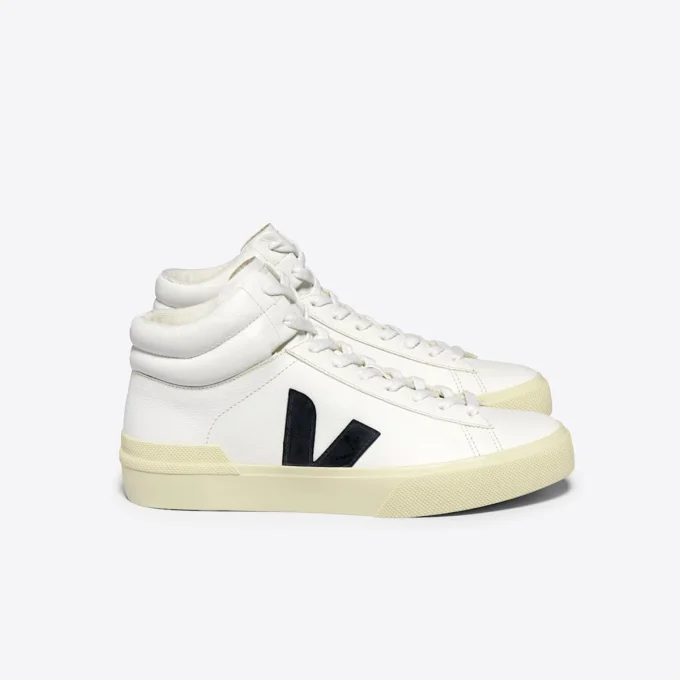 Minotaur Leather Blanco Negro Mantequilla