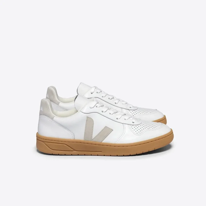 V-10 Cuero Blanco Natural