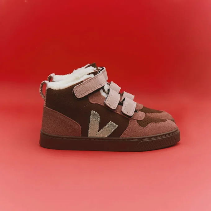 V-10 Mid Fured Suede Walnut Platine Bark