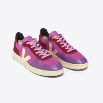 V-10 Suede Multico Ultraviolet Calcaire