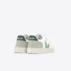 V-12 Leather White Multico Clay
