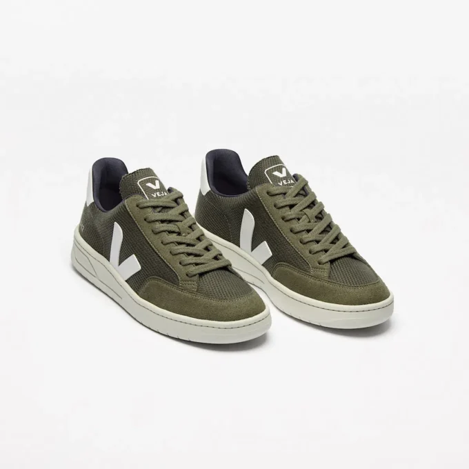 V-12 Vegan B-Mesh Olive White V-12 Vegan B-Mesh Olive White