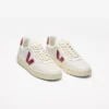 V-90 Cuero blanco Marsala V-90 Cuero blanco Marsala