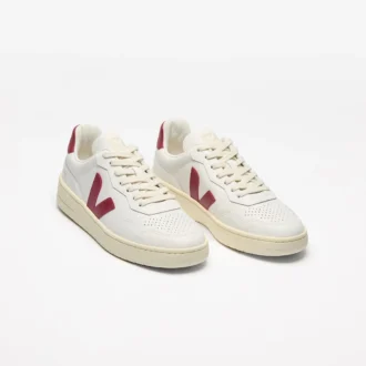 V-90 Cuero blanco Marsala