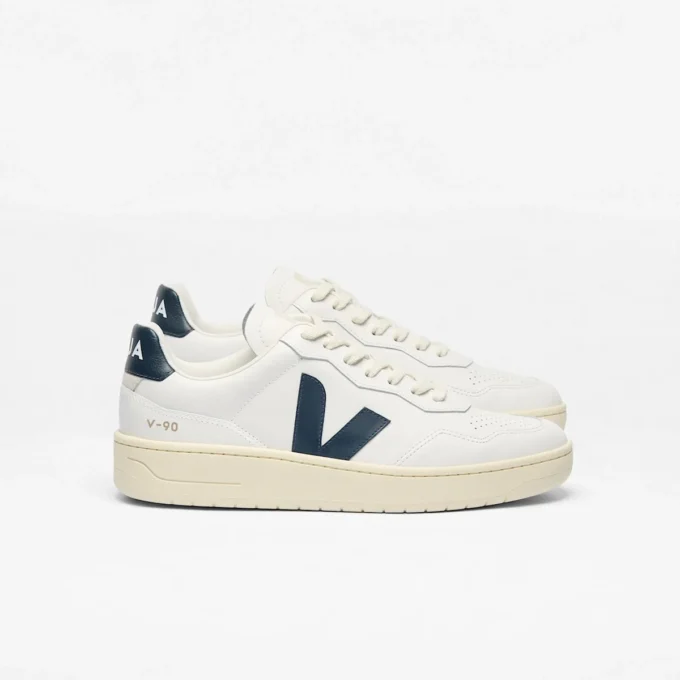 V-90 Cuero Blanco Nautico