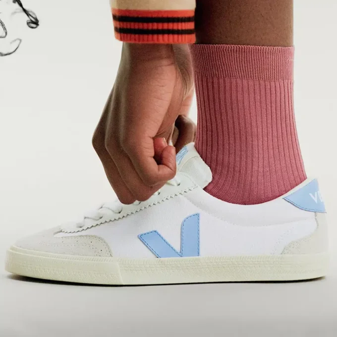 Volley Canvas Blanco Aqua Volley Canvas Blanco Aqua