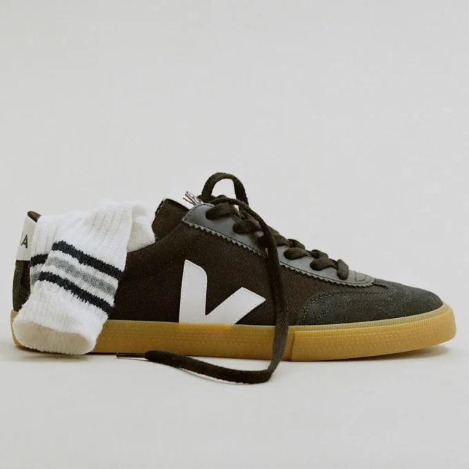 Volley Canvas Negro Blanco Natural Volley Canvas Negro Blanco Natural