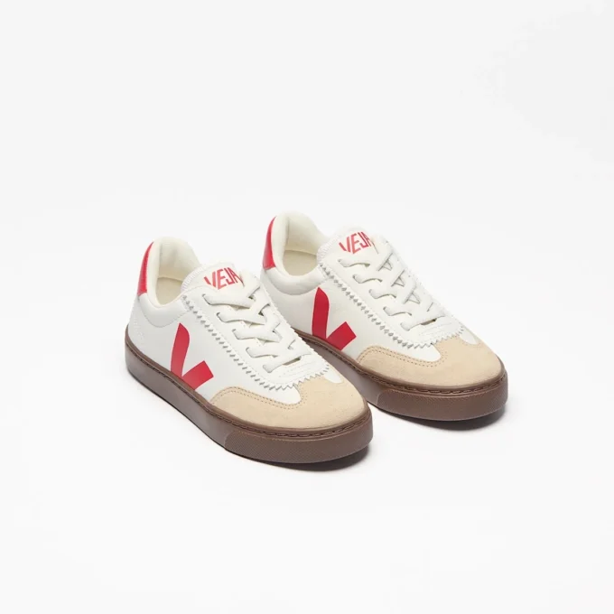 Volley Cordones elásticos Cuero Blanco Pierre Pekin Bark Volley Cordones elásticos Cuero Blanco Pierre Pekin Bark