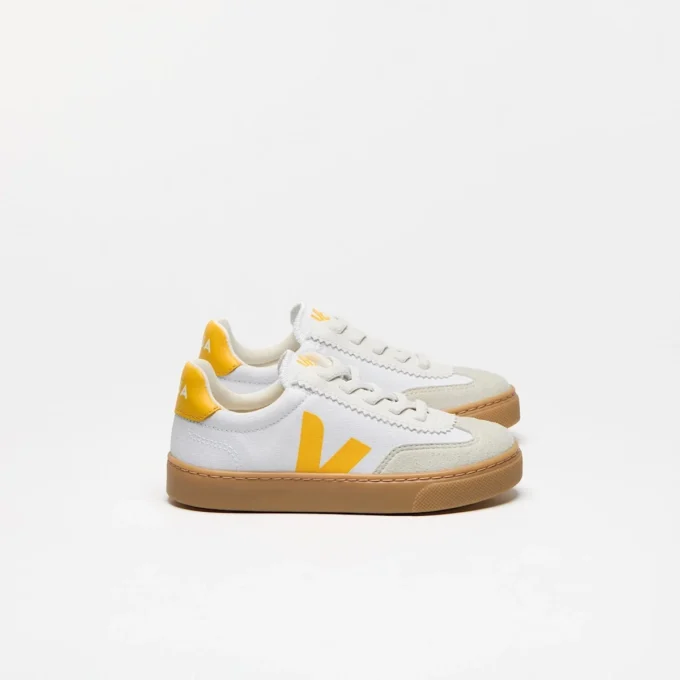 Volley Cordones elásticos Lona Blanca Sunshine Natural
