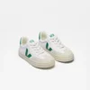 Volley Cordones elásticos Lona Blanco Esmeralda