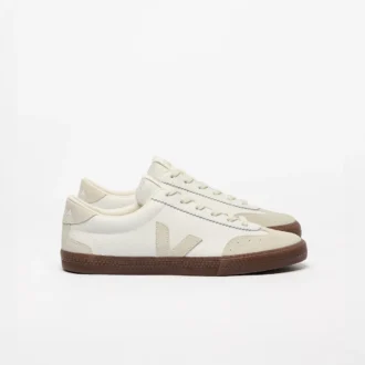 Volley Leather Blanco Natural Bark