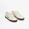 Volley Leather Blanco Platine Bark