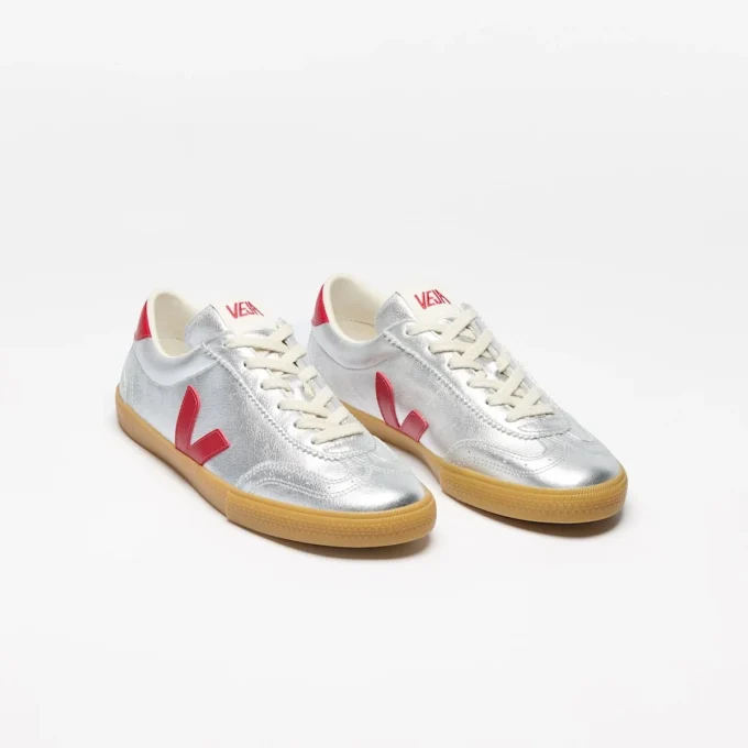 Volley Leather Silver Pepper