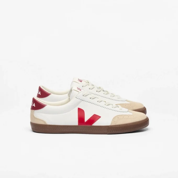 Volley Leather White Pekin Bark Volley Leather White Pekin Bark