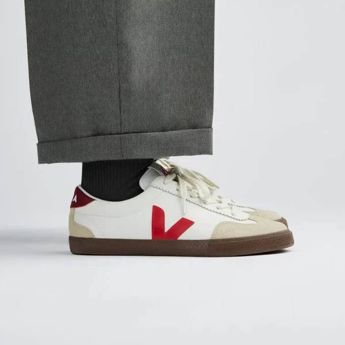 Volley Leather White Pekin Bark Volley Leather White Pekin Bark