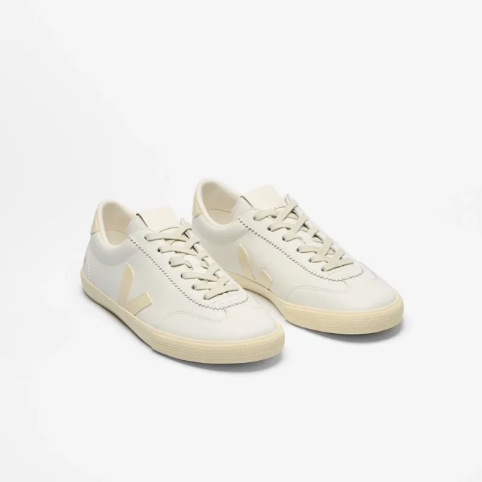 Volley Signature Leather Blanco Calcaire Volley Signature Leather Blanco Calcaire