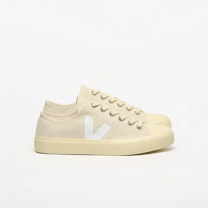 Wata Ii Low Canvas Pierre White Wata Ii Low Canvas Pierre White